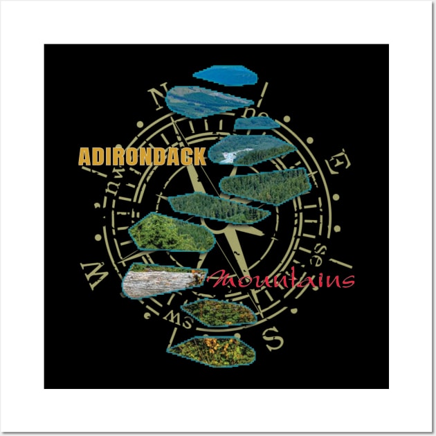 Adirondacks Wall Art by TeeText